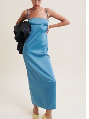 Paris Georgia Talia Midi Slip Dress